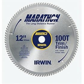 Irwin Marathon Circular Saw Blade - 12in. Dia.