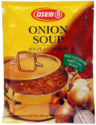 Osem Onion Soup, 3.0-Ounce Packages (Pack of 24) by Osem