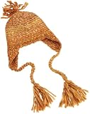 Threads Women's Rustic Soft Slub Yarn Hat,Orange/Gold/Brown,One Size