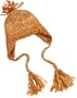 Threads Women's Rustic Soft Slub Yarn Hat,Orange/Gold/Brown,One Size