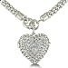 Super Shimmery Swarovski Crystal Heart Locket