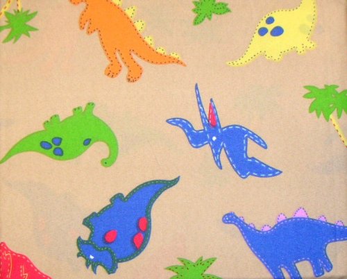 Dinosaurs Microfiber Twin Sheet Set