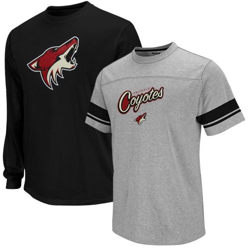NHL Men's Phoenix Coyotes Option 3-In-1 Combo Pack (Grey, Large)