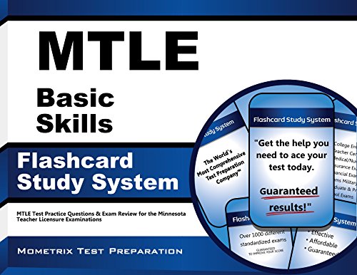 MTLE Basic Skills Flashcard Study System: MTLE Test Practice Questions & Exam Review for the Minnesota Teacher Licensure Examinations (Cards)