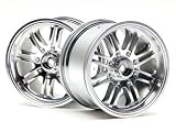 8 - Spoke Wheel, Satin Chrome ( 2 ) - B000BLM3GM