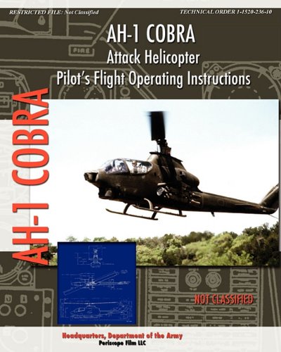 AH-1 Cobra Attack Helicopter Pilots Flight Operating Instructions