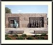 Depression Breadline, F.D.R. Memorial Photograph - Beautiful approx. 22x26-inch Framed & Matted Photographic Print by Carol M. Highsmith