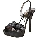 GUESS by Marciano Women's Pm Cleopatra Platform Sandal W Bow