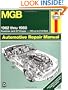 MGB Owners Workshop Manual: 1962 to 1980 Roadster and GT Coupe 1798 CC (110 cu in Engine)