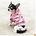 PINK - SMALL - Fashionable, Warm Camo Fleece Hoodies