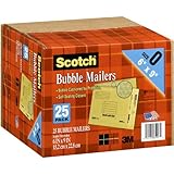 IMAGE OF Scotch 3M Bubble Mailers Size 0 (6