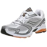 Saucony Men's Progrid Trigon 5 Ride Running Shoe,Silver/Grey/Orange,10.5 M