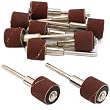 10 Abrasive Sanding Bands Drum Mandrel Coarse Grit .50"