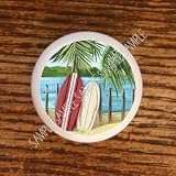 Surfboards #03 Surfing Beach Sandy Surf Drawer Pulls Knobs