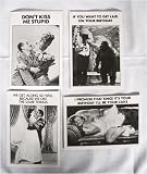 Racy Television & Movie Star Greeting Card Set