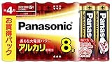 Panasonic アルカリ乾電池単四8本シュリンクパック LR03XJ/8SW
