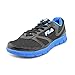 Fila Womens Warp 4 Black/Sky Blue/Metallic Silver Running Shoes