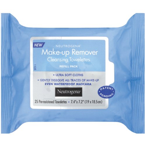  Neutrogena Make-up Remover Cleansing Towelettes Refill Pack (25 Towelettes)