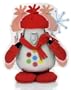 I-CY Penguin Speaker With Red Winter Chill Outfit for MP3 Players & More