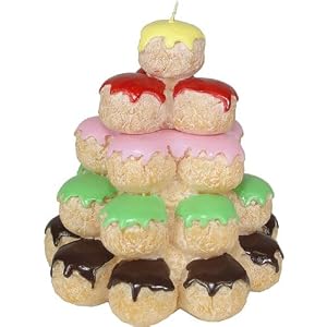 Point a la Ligne Profiterolles Candle Pyramid