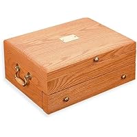 Reed & Barton Bristol Flatware Chest, Natural Oak/Brown