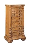 Powell Antique Oak Jewelry Armoire