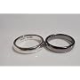 Tungsten Carbide 4 mm (5/32 in.) Comfort Fit Dome &hellip Sabrina Silver