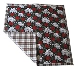 Play/Travel Baby Mat in Skulls & Roses