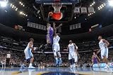 Phoenix Suns v Denver Nuggets: Gary Forbes and Hakim Warrick Photographic Poster Print by Garrett Ellwood, 24x36