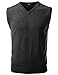 IDARBI Men's Lightweight Pullover V-Neck Sweater Vest