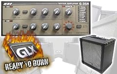 Guitar Amp: 25w 2 channel Cube Guitar Amplifier with Reverb + DSP Effects