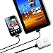 Portable Emergency Power Pack Sony External Battery 4000 mAh for Samsung Galaxy Note, Samsung Galaxy S3 Verizon 4G LTE, AT&T and Sprint , Samsung Galaxy Tab 10.1 , Galaxy Tab 7 inch plus with 6Ft Sync Cable Micro Usb