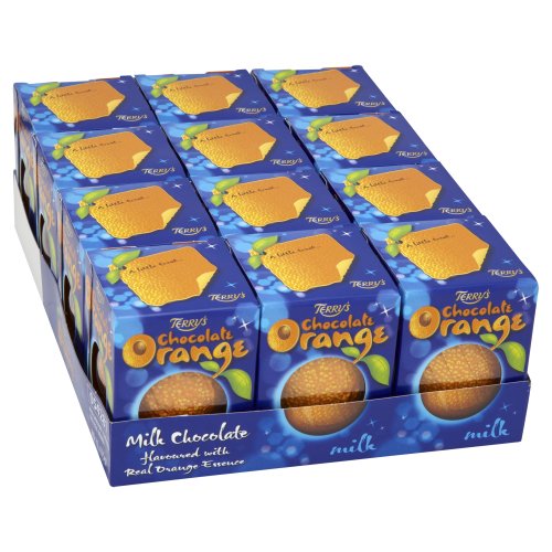 Terrys Milchschokolade Orange 175 g (Packung von 12)