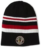 NHL Men's Team Classics Reversible Knit Hat (Chicago Blackhawks, One Size Fits All)