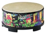 Remo KIDS PERCUSSION, Gathering Drum, 16 Diameter, 8 Height, Rain Forest Fabric