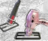 Hairdryer Or Straighteners Chrome Multi-Purpose Table Top Stand