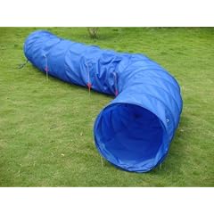 NYLON SPIELTUNNEL F�R HUNDE AGILITY TUNNEL 500x60CM