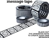 Pixel DIY Black out Unwanted Dots Message Tape   Small