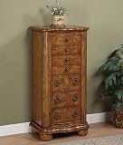 Powell Furniture 277-314 - Porter Valley Jewelry Armoire