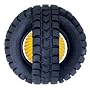 PetQwerks Animal Sounds X-Tire Ball Dog Toy, Small (Colors May Vary)