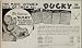 1934 Ad DUCKY De Luxe Vintage Rubber Baby Doll Sleeping Eyes Babies Antique Toys - Original Print Ad