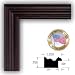 24x36 / 24 x 36 Picture Frame Dark Cherry Stain .. 1.25'' wide