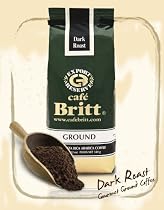 Costa Rica Dark Roast Ground Gourmet Coffee