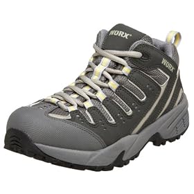 Buy WORX by Red Wing Shoes Ladies 5109 Athletic Safety Toe Mid Oxford by WORX Red Wing Shoes