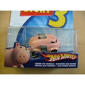 Toy Story 3 Hot Wheels "Hamm on Wheels" Car