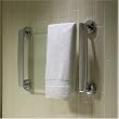 Thermique 37" Wall Mounted Heated Glass Towel Warmer - Polished Chrome
