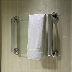 Thermique 37" Wall Mounted Heated Glass Towel Warmer - Polished Chrome