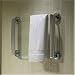 Thermique 37" Wall-Mounted Glass Towel Warmer - Polished Chrome