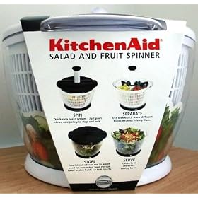 Buy KitchenAid: Salad & Fruit Spinner in white