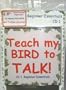 Bird CD - "Teach My Bird to Talk" - CD1 "A Great Start" Beginner Essentials Bird Vocabulary - 91 Tracks - Great for all Talking Birds & Parrots - Made in USA- Veterinay Approved to Reduce Boredom & Feather Plucking